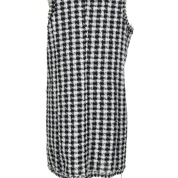 NWT Adrianna Papell long line houndstooth vest, Small - Picture 4 of 8